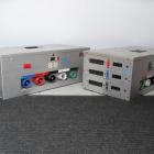 Two Mole 600amp locking pin thru Distro boxes