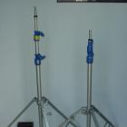 Two Matthews 2 riser Beefy Baby Stands