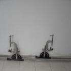 Two Norms Meat axes complete w/ grip heads & clamp