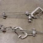 Two Norms Mini Meat axes complete w/ grip heads & clamp
